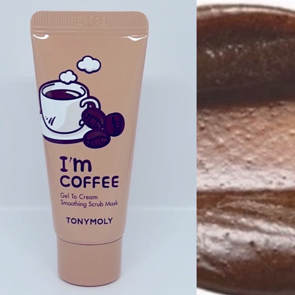 TonyMoly I’m Coffee Gel To Cream Soothing Travel Scrub Mask